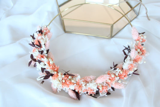 Couronne murale pastel