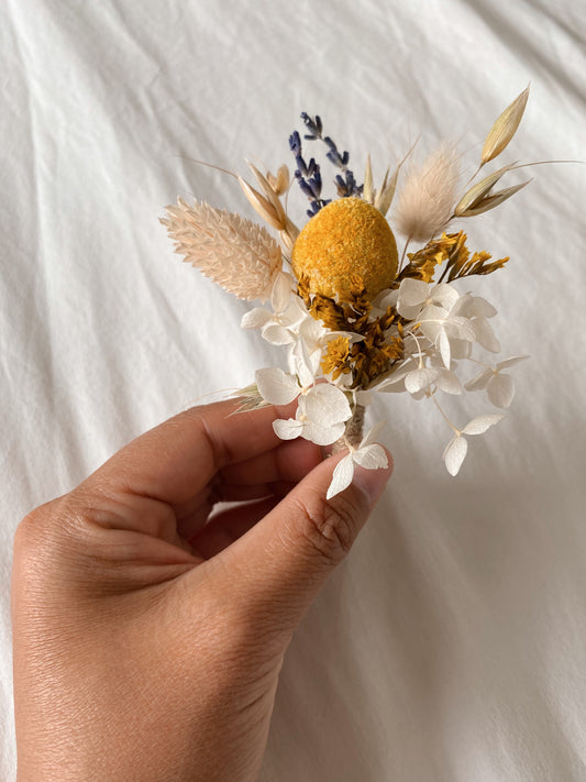 Boutonnière de mariage | Lou