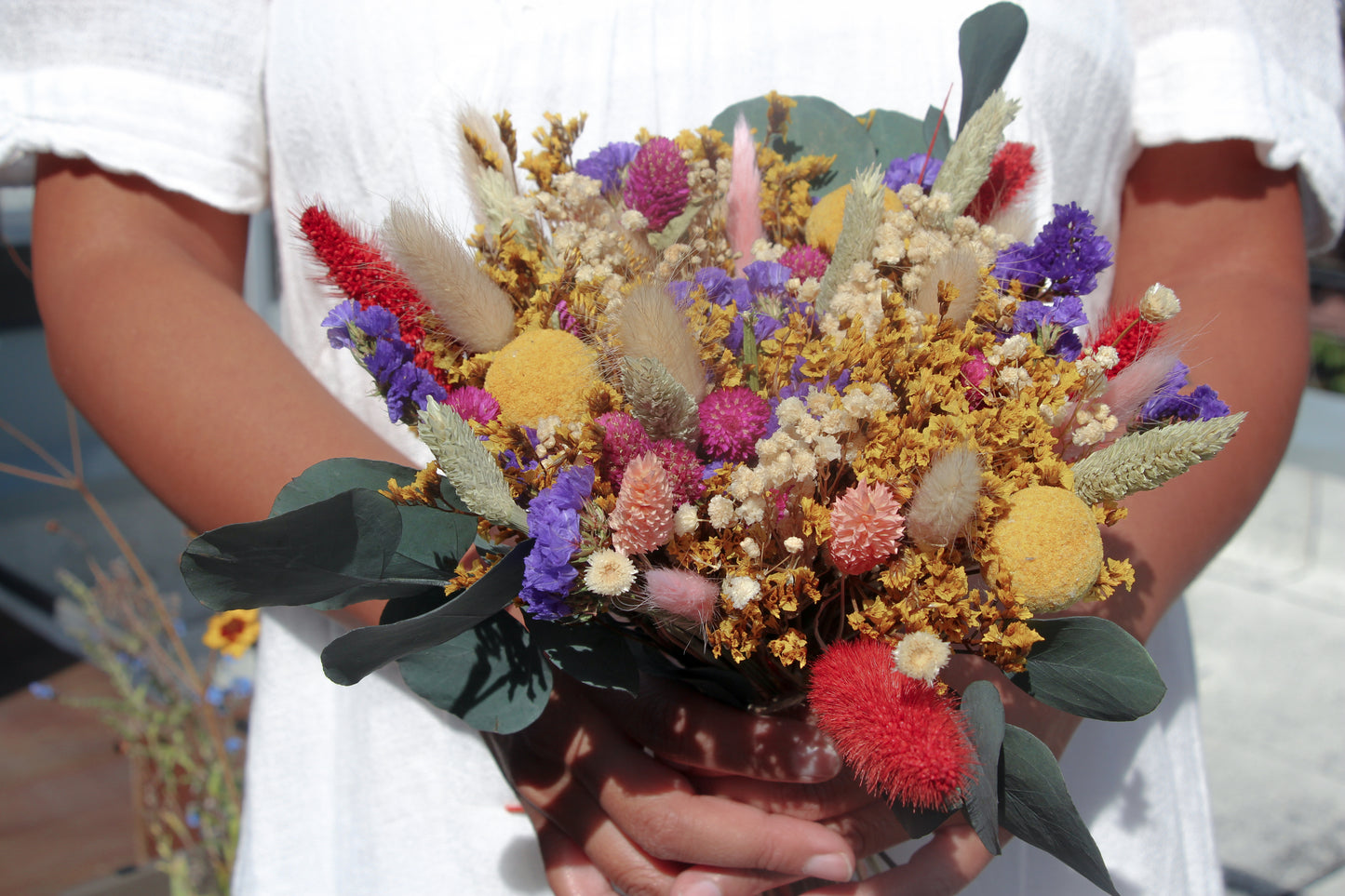 Bouquet de fleurs séchées Lola