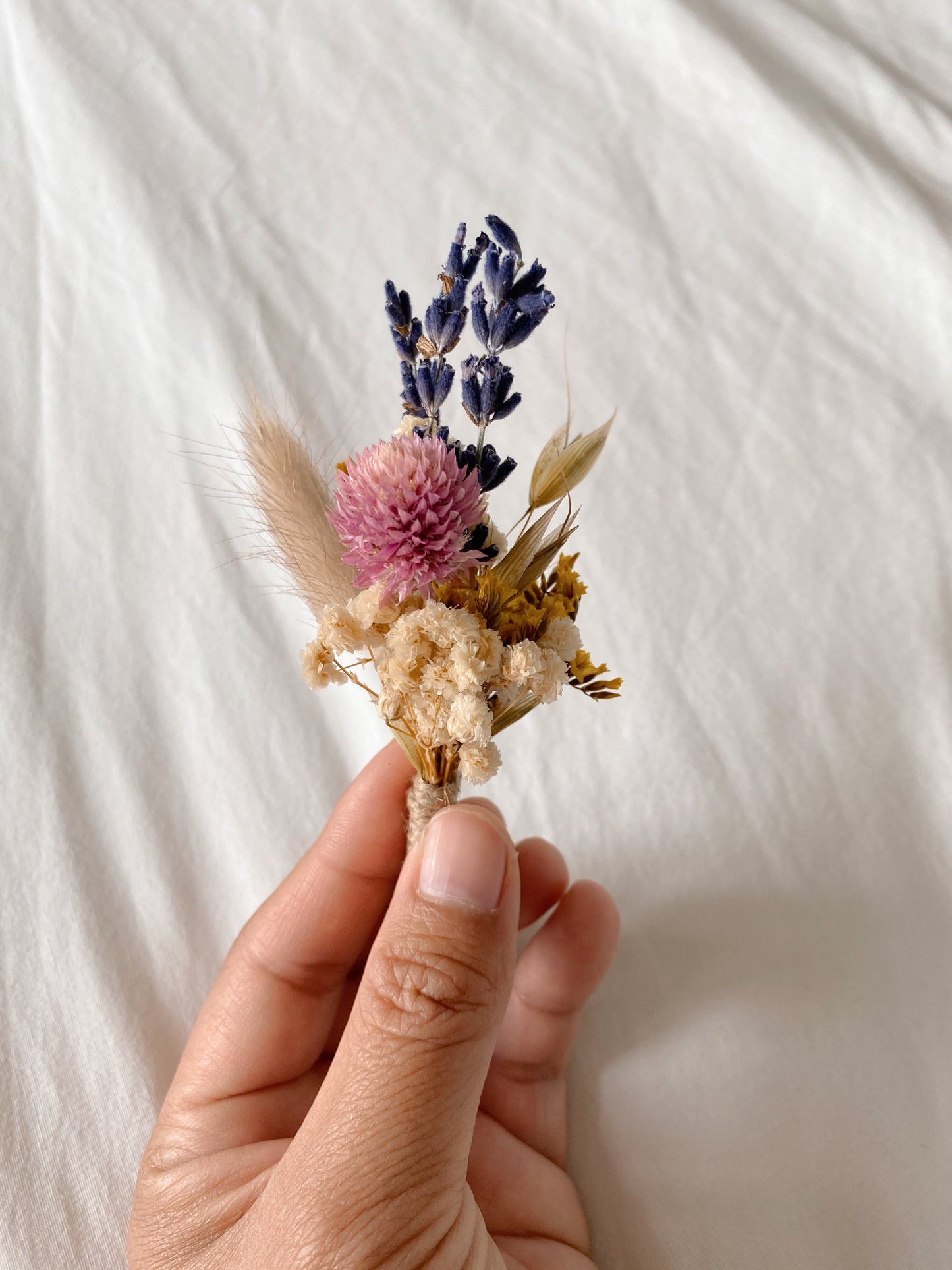 Boutonnière de mariage | Lila