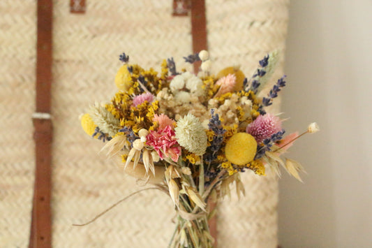 Bouquet de fleurs séchées | Champêtre